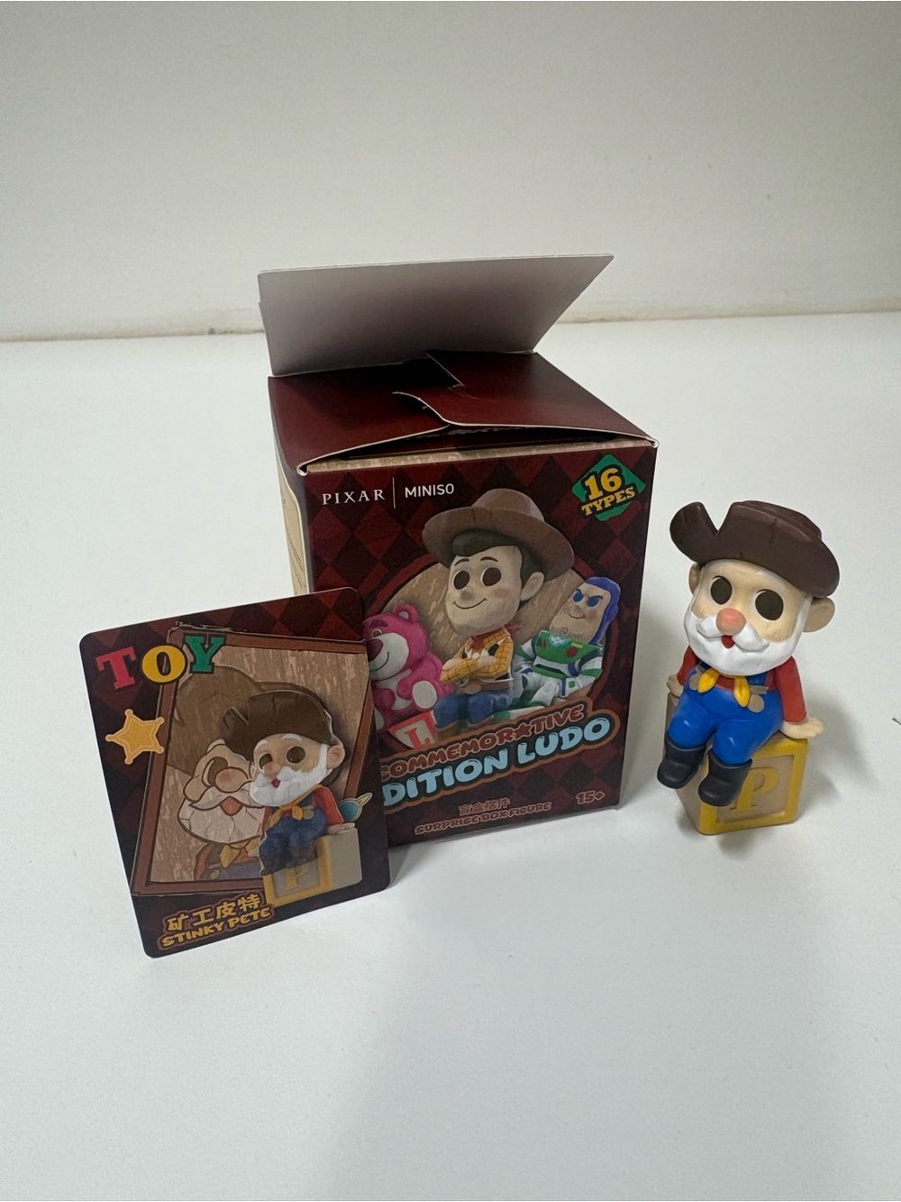 Miniso Disney Pixar Toy Story 30th Commemorative Ludo Blind Box Stinky Pete